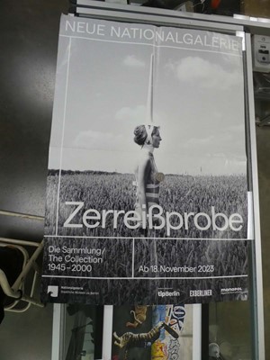 Lot 2344 - Framed print from ReRun along with art posters
