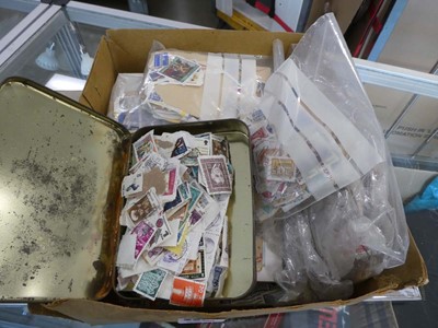 Lot 2360 - Box containing various stamps