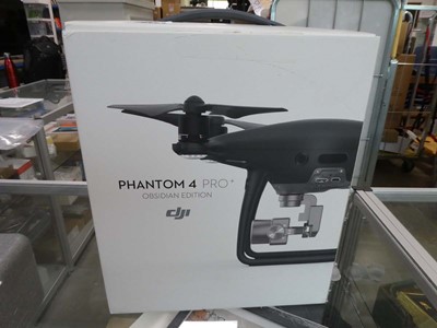 Lot 2345 - Boxed DJI Phantom 4 Pro drone Obsidian Edition...