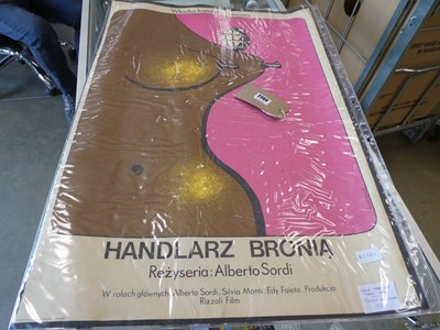Lot 2365 - Polish film poster of the film While There's...