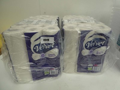 Lot 3549 - 2 x 5 packs 9 rolls Velvet Classic quilted...