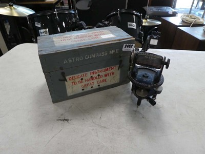 Lot 2462 - Vintage boxed Astro compass 2