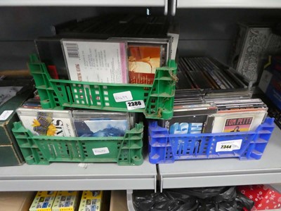 Lot 2386 - 3 Boxes containing various CDs