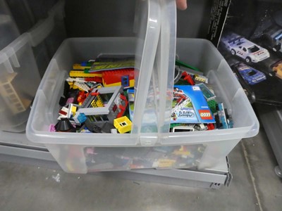 Lot 2388 - Box containing various LEGO items