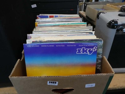 Lot 2469 - Box containing vinyl records