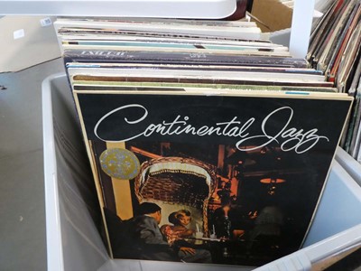 Lot 2472 - 2 boxes containing various vinyl records...