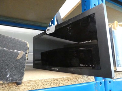 Lot 2420 - Acurrite unboxed digital clock