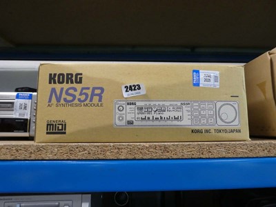 Lot 2423 - Boxed Korg NS52AI2 synthesis module