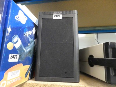 Lot 2428 - 2 Bison speakers