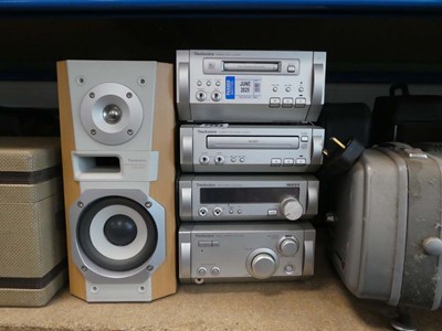 Lot 2433 - Technics Stack micro music system with a...