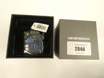 Lot 2044 - Emporio Armani AR1979 wristwatch with box