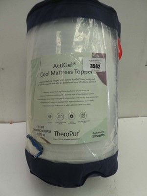 Lot 3562 - ActiGel double cooling mattress topper
