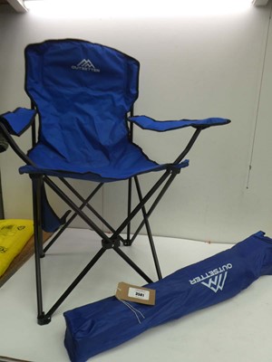Lot 3581 - 2 Outsetter camping chairs