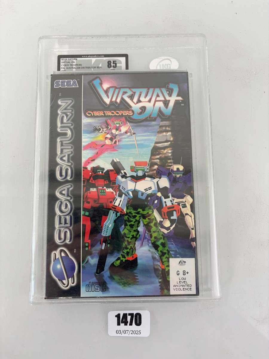 Lot Graded UKG 85 Virtual On Cyber Troopers