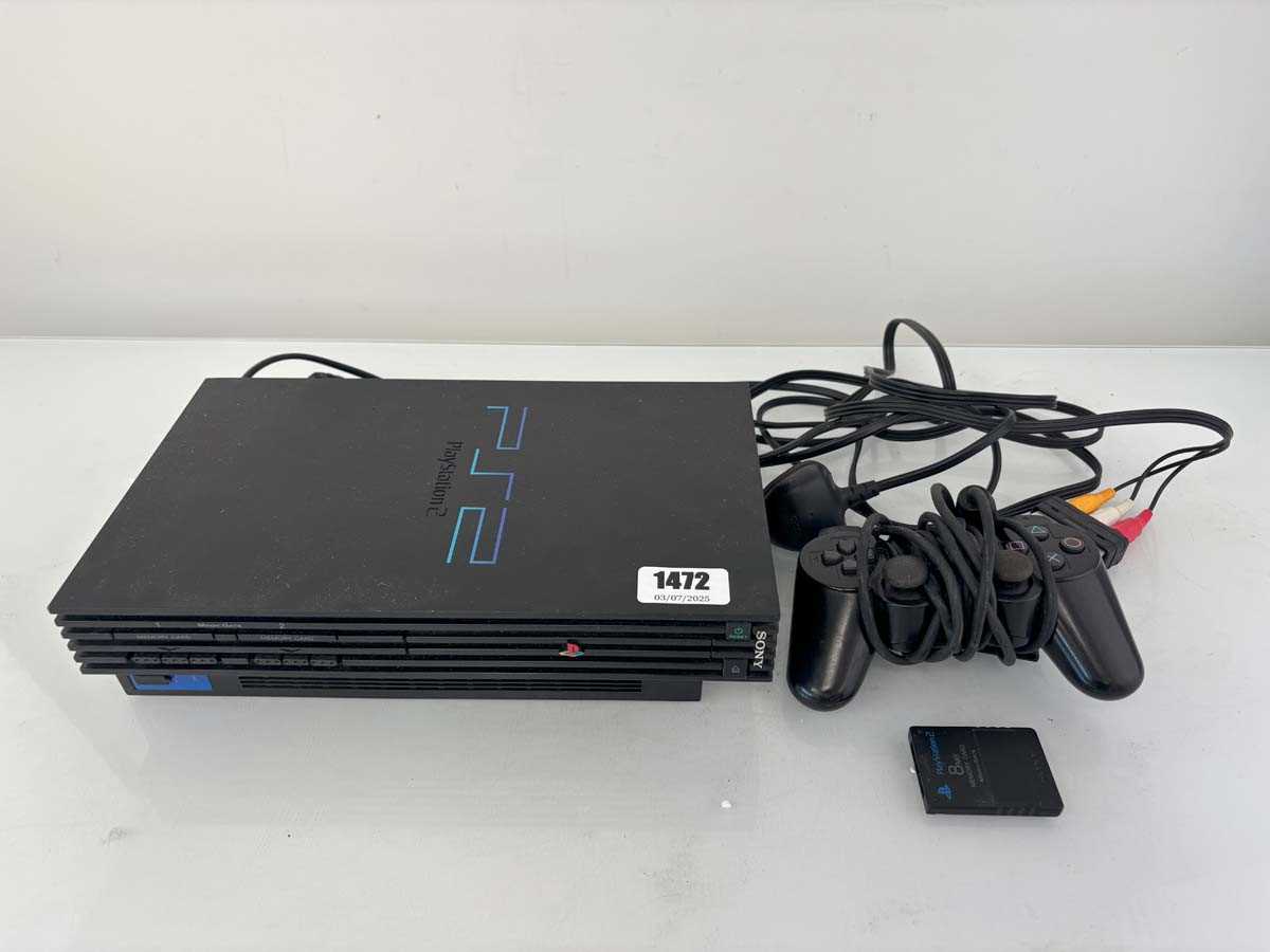 Lot PlayStation 2 with controller and memory card