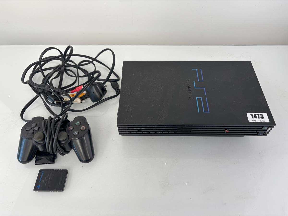 Lot PlayStation 2 with controller and memory card