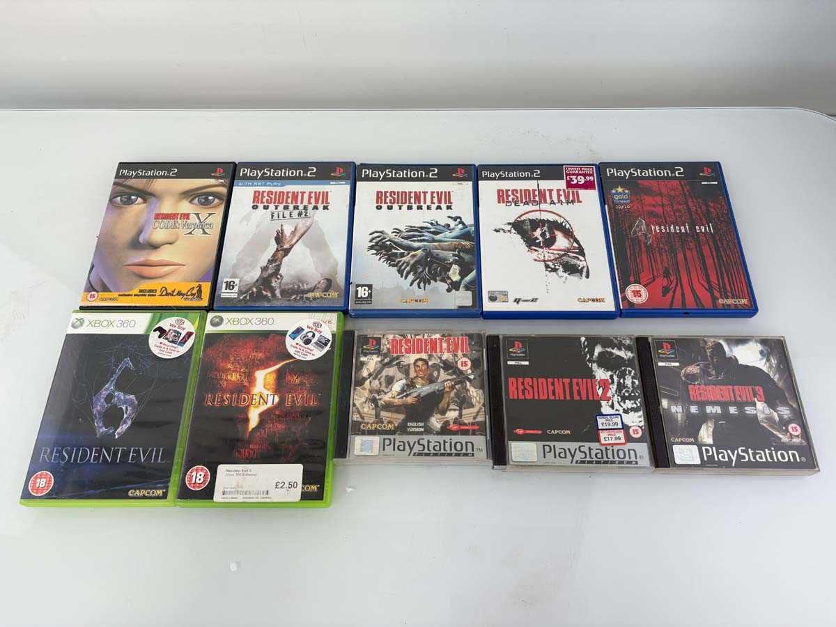 Lot Collection of Resident Evil games for...