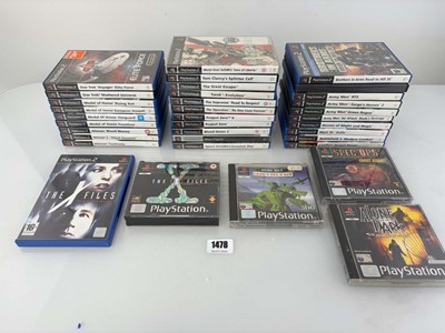 Lot Qty of PlayStation 1 and PlayStation 2 games...