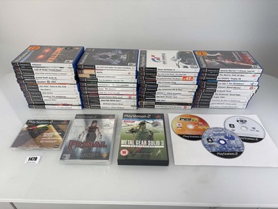 Lot Qty of PlayStation 1 and PlayStation 2 games...