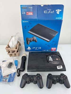 Lot PlayStation 3 boxed with The Last Of Us game,...
