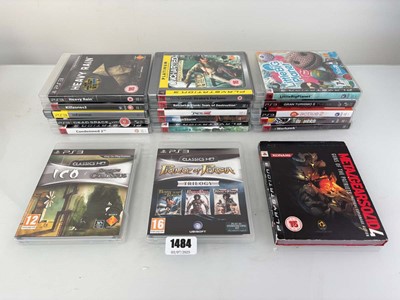 Lot 18x boxed PlayStation 3 games to include Metal...