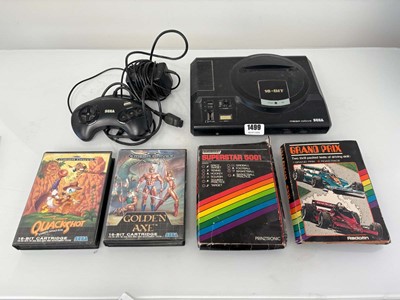 Lot Sega Mega Drive 1 with 2x games and 2x Games...