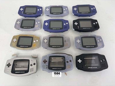 Lot Qty of GameBoy Advance consoles for spares and...