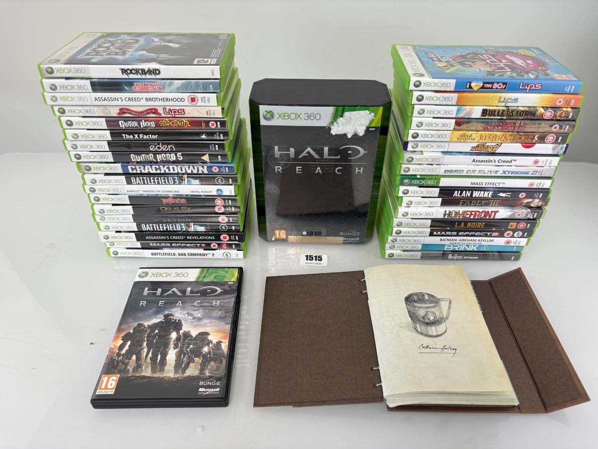 Lot Qty of Xbox 360 games to include Halo Reach...