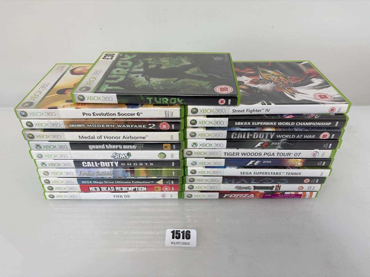 Lot 21x Xbox 360 games Call Of Duty Ghosts, Red...