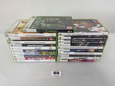 Lot 21x Xbox 360 games Call Of Duty Ghosts, Red...