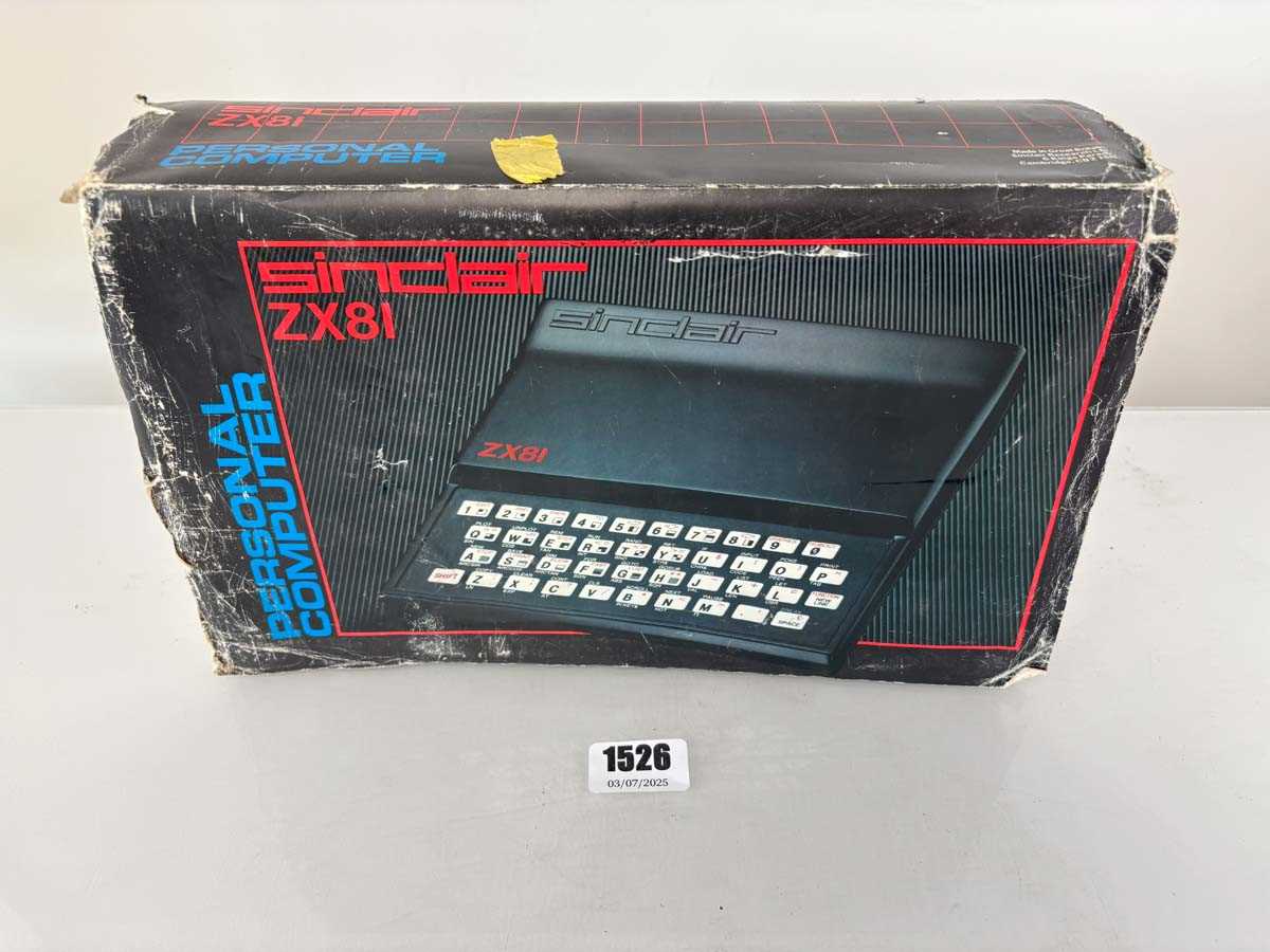 Lot Sinclair ZX81, boxed