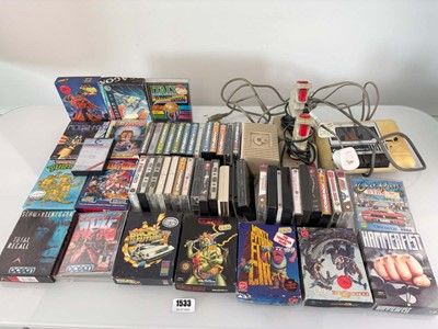 Lot Qty of Commodore games and accessories
