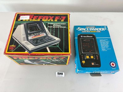 Lot Grandstand Firefox F-7 boxed together with...