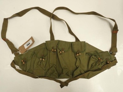 Lot 2064 - Chinese Type 56 Chicom chest rig for SKS or AK-...