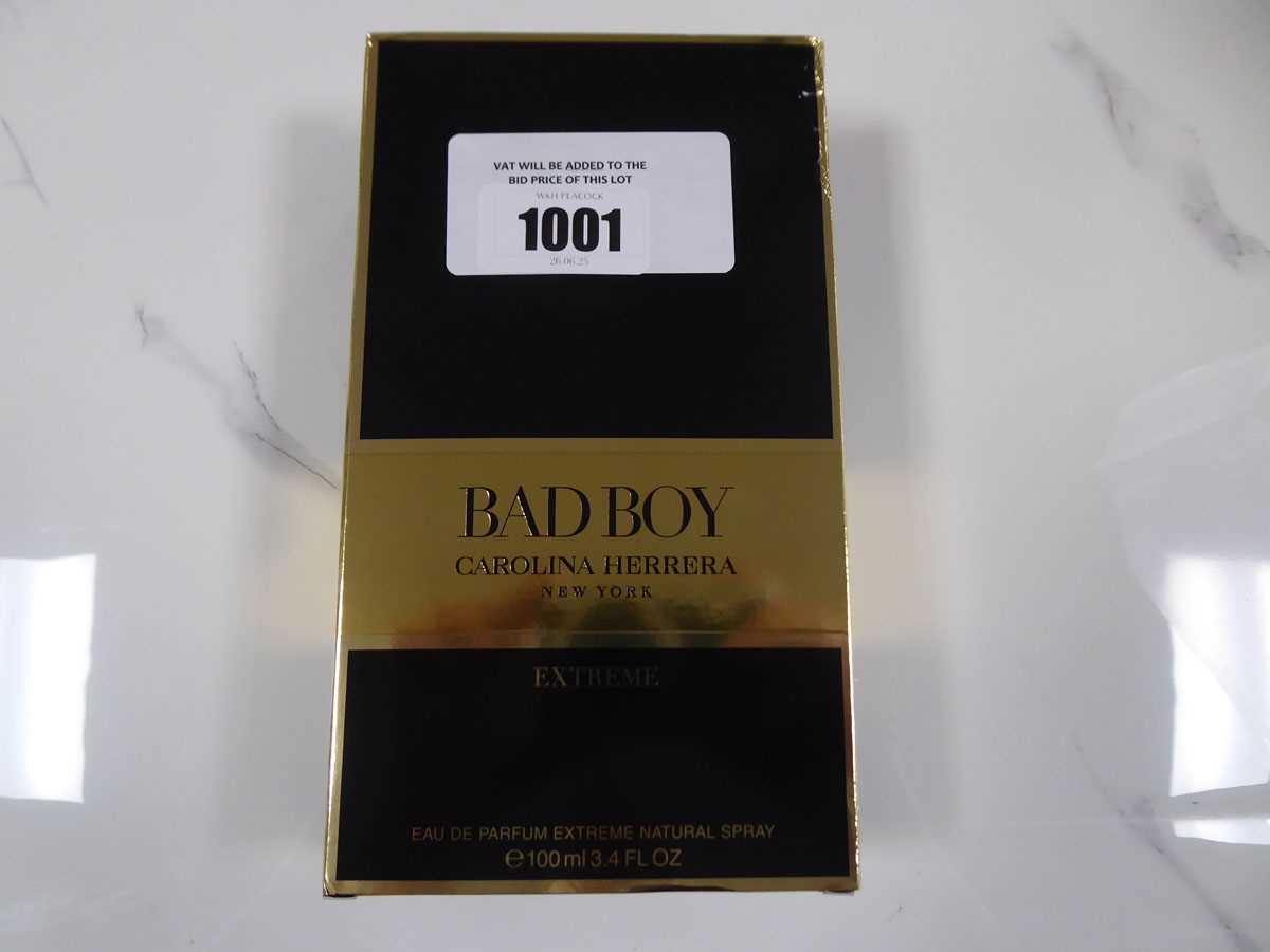 Lot Carolina Herrera New York bad boy extreme eau...