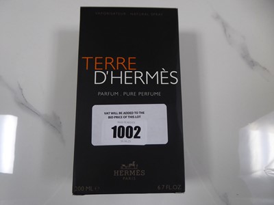 Lot Hermes Paris terre d'hermes parfum 200ml