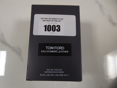 Lot Tom Ford eau d'ombre leather eau de toilette...