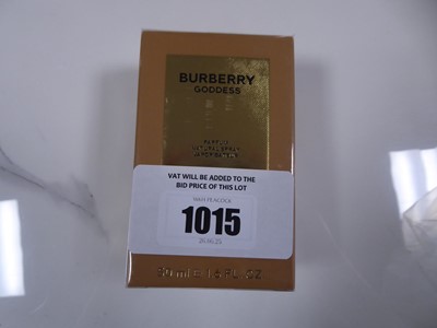 Lot Burberry goddess parfum 50ml