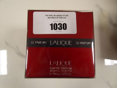 Lot Lalique eau de parfum 100ml