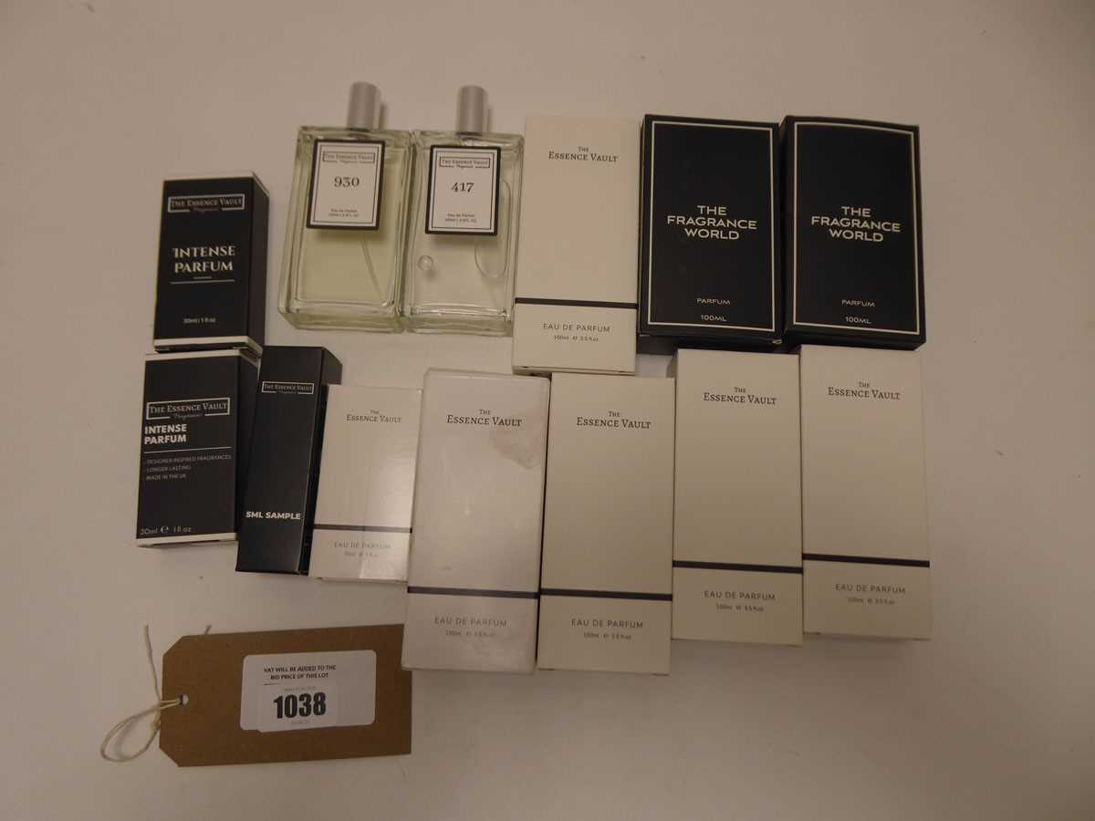 Lot Selection of The Essence Vault and Fragrance...