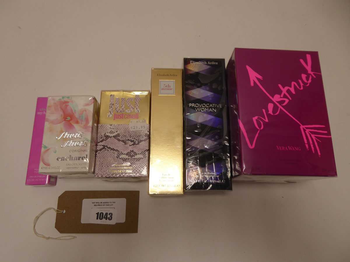 Lot Selection of perfumes to include Elizabeth...