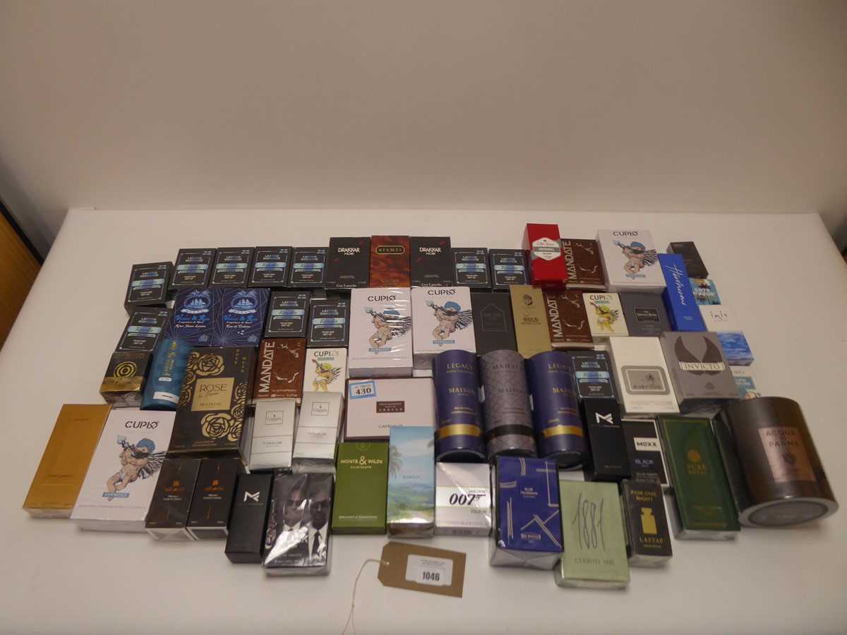 Lot Large selection of various perfumes