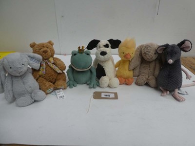 Lot 3606 - Selection of Jellycat soft toys