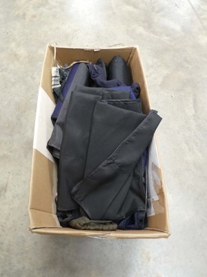 Lot Box containing mixed branded fishing rod covers
