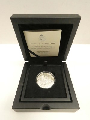 Lot 2079 - 2025 VE Day 80th Anniversary Silver Proof £5...