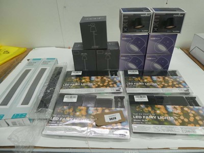 Lot 3620 - 4 x Flowright smart+ halo lux light fittings,...