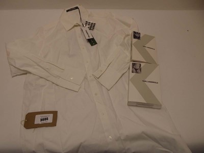 Lot 3686 - Karl Lagerfeld ikonik rhinestone tunic in...