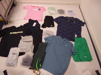 Lot 3716 - Selection of sportswear to include Nike, Aybl,...