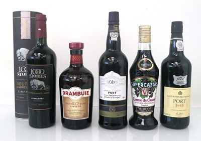 Lot 261 - 5 bottles, 1x Tesco Finest Symington Family...