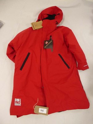 Lot 3742 - Red pro changing robe size XS (hanging)